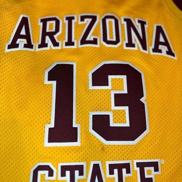 This is a James Harden Arizona State Sun Devils #13 authentic college jersey - Picture 5 of 6